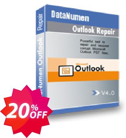 DataNumen Outlook Repair 64bit Coupon code 20% discount 