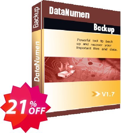 DataNumen Backup Coupon code 21% discount 