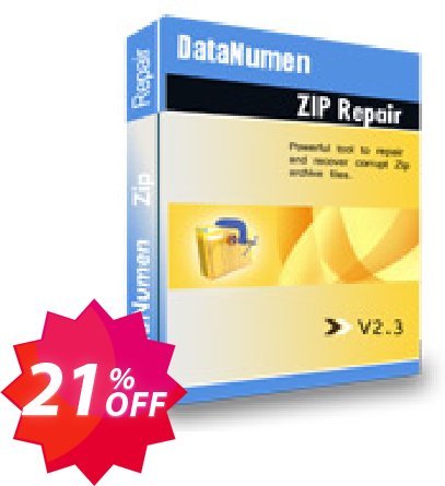 DataNumen Zip Repair Coupon code 21% discount 