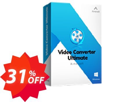 Aimersoft Video Converter Ultimate Coupon code 31% discount 