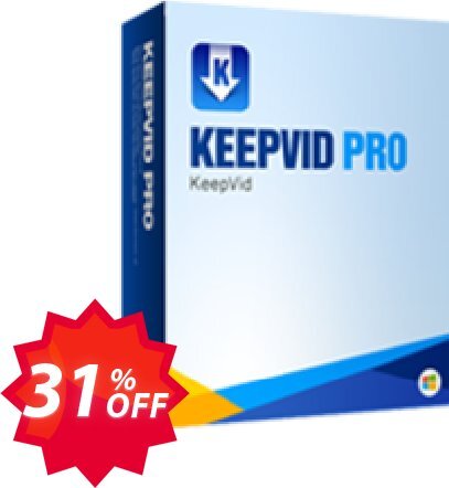 KeepVid Pro Coupon code 31% discount 