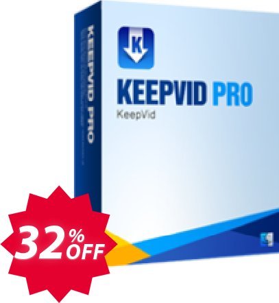 KeepVid Pro for MAC Coupon code 32% discount 