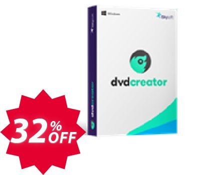 iSkysoft DVD Creator Coupon code 32% discount 