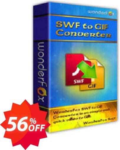 WonderFox SWF to GIF Converter Coupon code 56% discount 