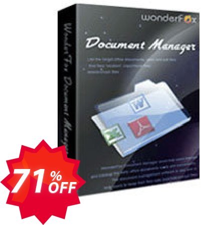 WonderFox Document Manager Coupon code 71% discount 