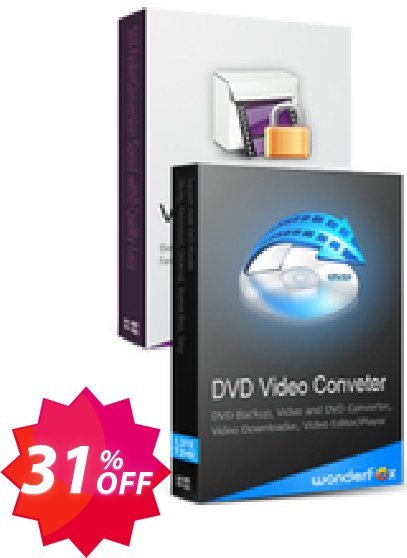 WonderFox DVD Ripper + WonderFox Video Watermark Coupon code 31% discount 