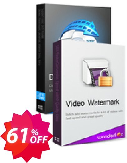 WonderFox Video Watermark + WonderFox DVD Video Converter Coupon code 61% discount 