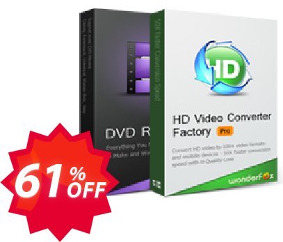 WonderFox HD Video Converter Factory Pro, Lifetime Plan  Coupon code 61% discount 