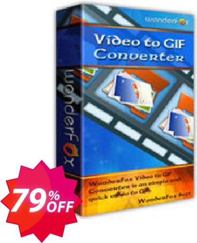 WonderFox Video to GIF Converter Coupon code 79% discount 