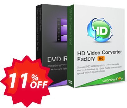 WonderFox DVD & Video Software Bundle Coupon code 11% discount 
