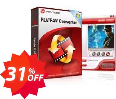 Pavtube FLV/F4V Converter Coupon code 31% discount 