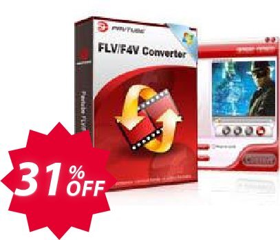 Pavtube FLV/F4V Converter Coupon code 31% discount 