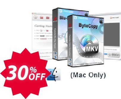 Pavtube ByteCopy for MAC + Blu-ray Ripper for MAC Coupon code 30% discount 
