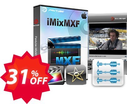 Pavtube iMixMXF Coupon code 31% discount 