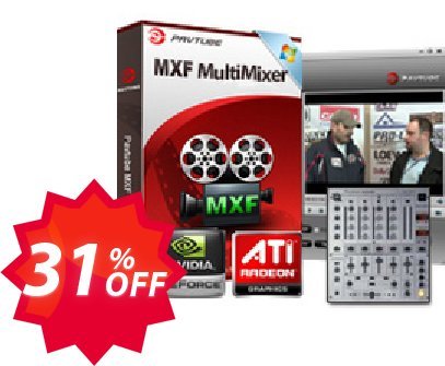 Pavtube MXF MultiMixer Coupon code 31% discount 