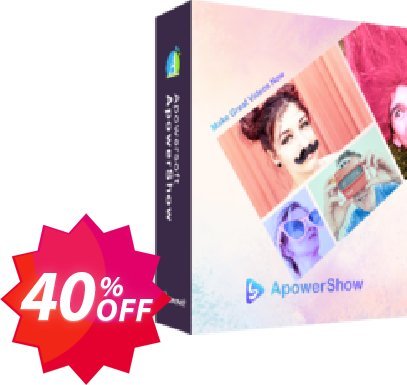 ApowerShow Family Plan, Lifetime  Coupon code 40% discount 