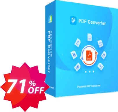 Apowersoft PDF Converter Coupon code 71% discount 