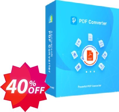 Apowersoft PDF Converter Lifetime Business Coupon code 40% discount 