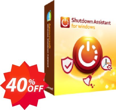 WINDOWS Shutdown Assistant Family Plan, Lifetime  Coupon code 40% discount 
