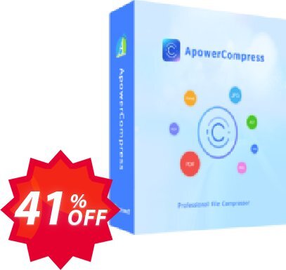 ApowerCompress Personal Plan, Lifetime  Coupon code 41% discount 