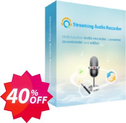 Streaming Audio Recorder Commercial Plan, Lifetime Subscription  Coupon code 40% discount 