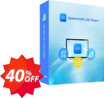 Apowersoft CAD Viewer Family Plan, Lifetime  Coupon code 40% discount 