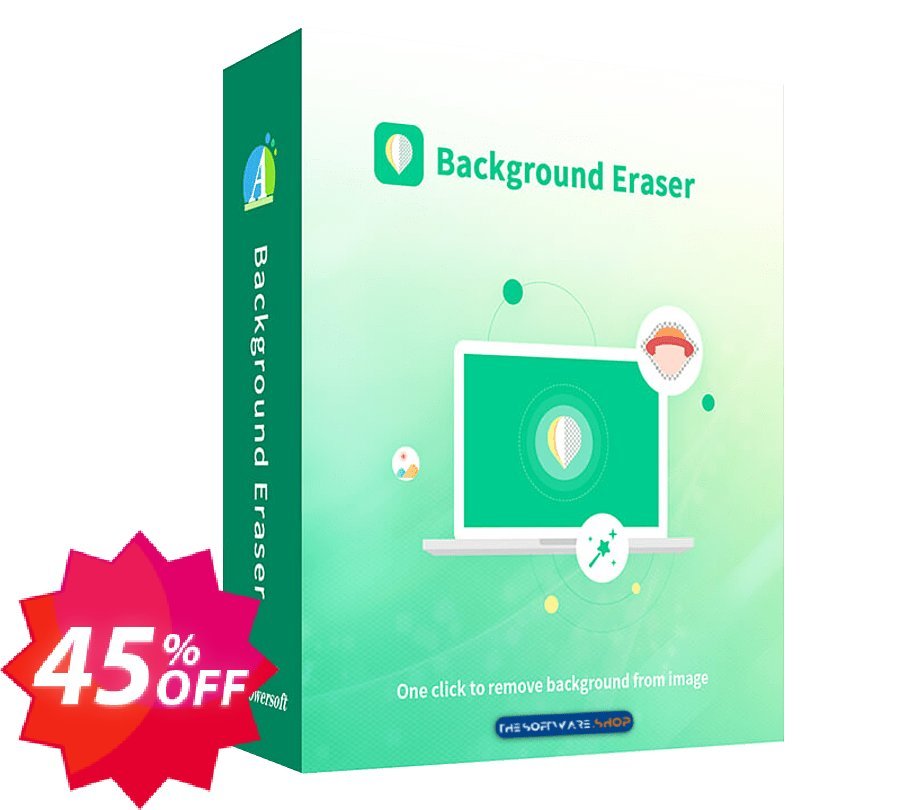 Apowersoft Background Eraser, 20 images  Coupon code 45% discount 