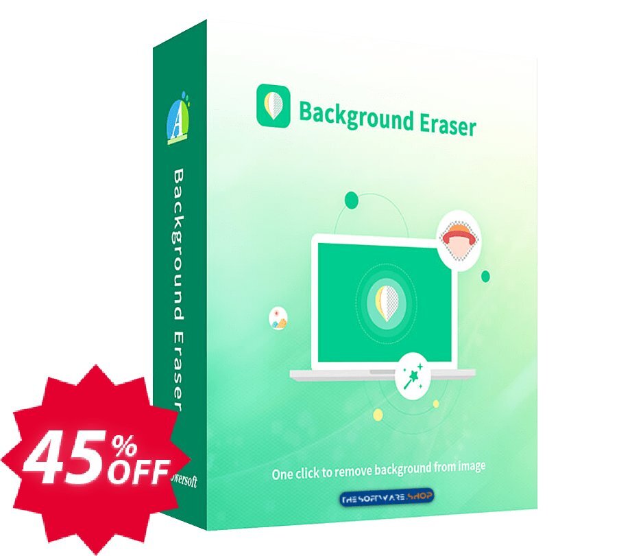 Apowersoft Background Eraser, 20 images  Coupon code 45% discount 