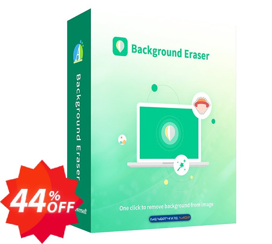 Apowersoft Background Eraser, 50 images  Coupon code 44% discount 