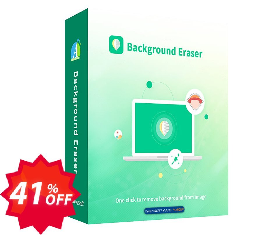 Apowersoft Background Eraser Personal Plan, 300 Pages  Coupon code 41% discount 