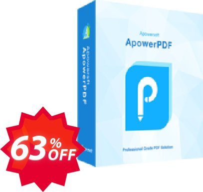 Apowersoft PDF Compressor, Yearly Subscription  Coupon code 63% discount 