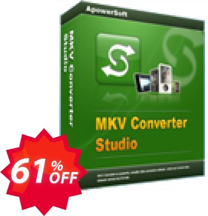 MKV Converter Studio Personal Plan Coupon code 61% discount 