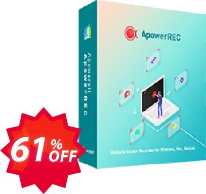 Apowersoft Screen Recorder Pro Coupon code 61% discount 