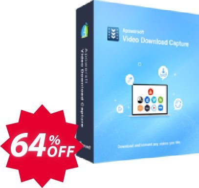 Apowersoft Video Download Capture Business Lifetime Coupon code 64% discount 