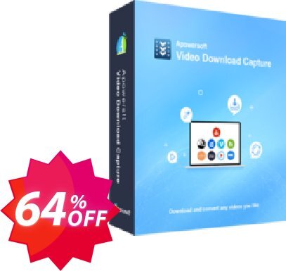 Apowersoft Video Download Capture Business Lifetime Coupon code 64% discount 