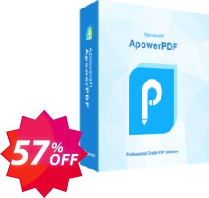 ApowerPDF Business Lifetime Coupon code 57% discount 