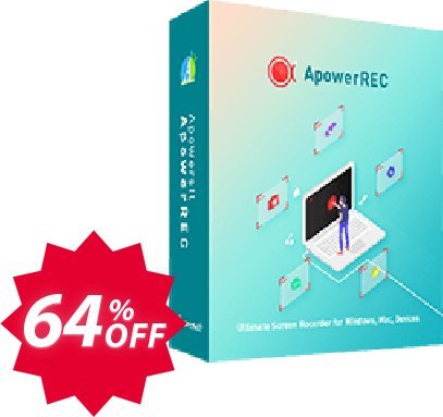 Apowersoft Screen Recorder Pro Business Lifetime Plan Coupon code 64% discount 