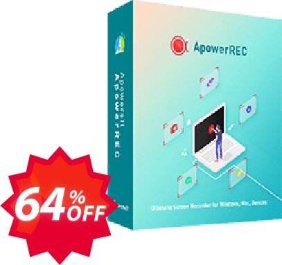 Apowersoft Screen Recorder Pro Business Lifetime Plan Coupon code 64% discount 