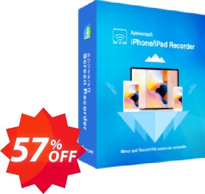 Apowersoft iPhone/iPad Recorder Business Lifetime Coupon code 57% discount 