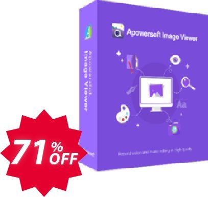 Apowersoft Photo Viewer Personal Yearly Coupon code 71% discount 