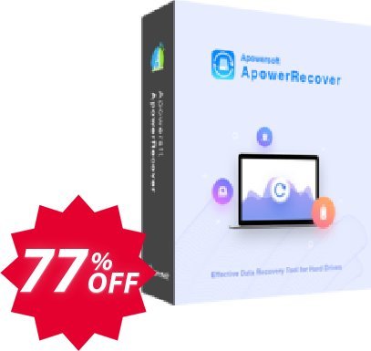 ApowerRecover Yearly Coupon code 77% discount 