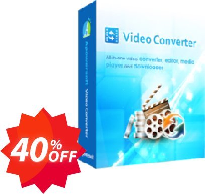 Video Converter Studio Family Plan, Lifetime  Coupon code 40% discount 