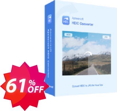 HEIC Converter Commercial Plan, Yearly Subscription  Coupon code 61% discount 