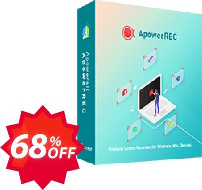 ApowerREC Lifetime Coupon code 68% discount 