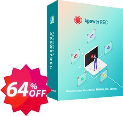 ApowerREC Business Lifetime Coupon code 64% discount 