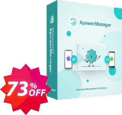 ApowerManager Lifetime Coupon code 73% discount 