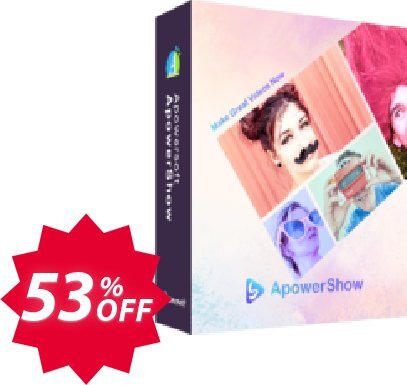 ApowerShow Yearly Coupon code 53% discount 