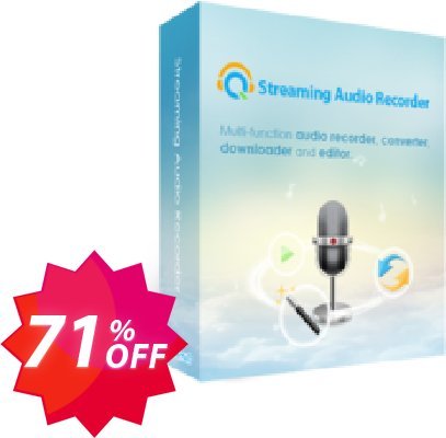 Apowersoft Streaming Audio Recorder Yearly Coupon code 71% discount 