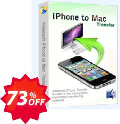 Aiseesoft iPhone to MAC Transfer Coupon code 73% discount 