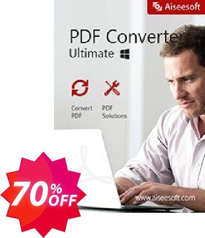 Aiseesoft PDF Converter Ultimate Coupon code 70% discount 